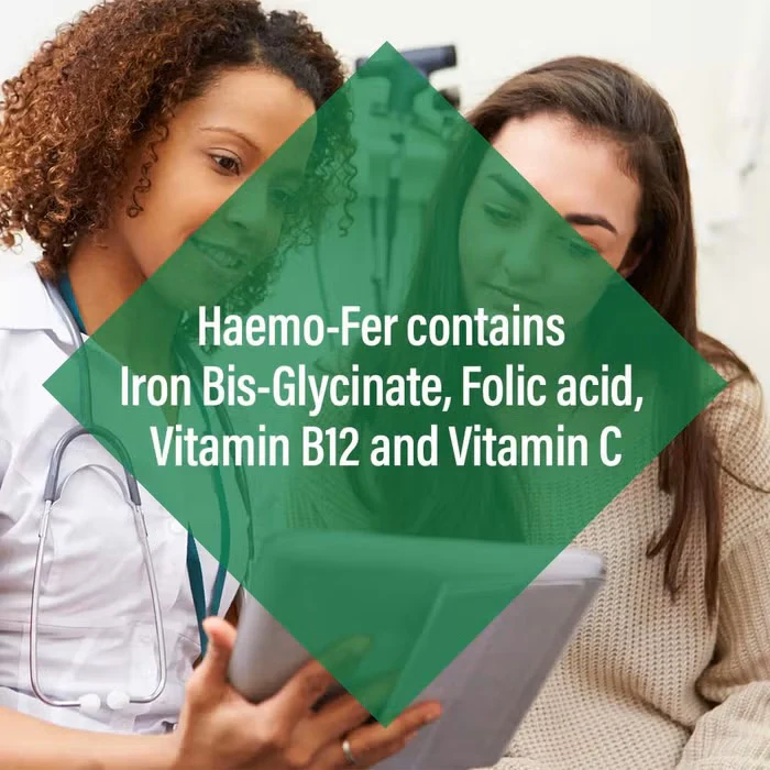 Natures Bounty Haemo-Fer 28mg 30 Capsules - Image 5