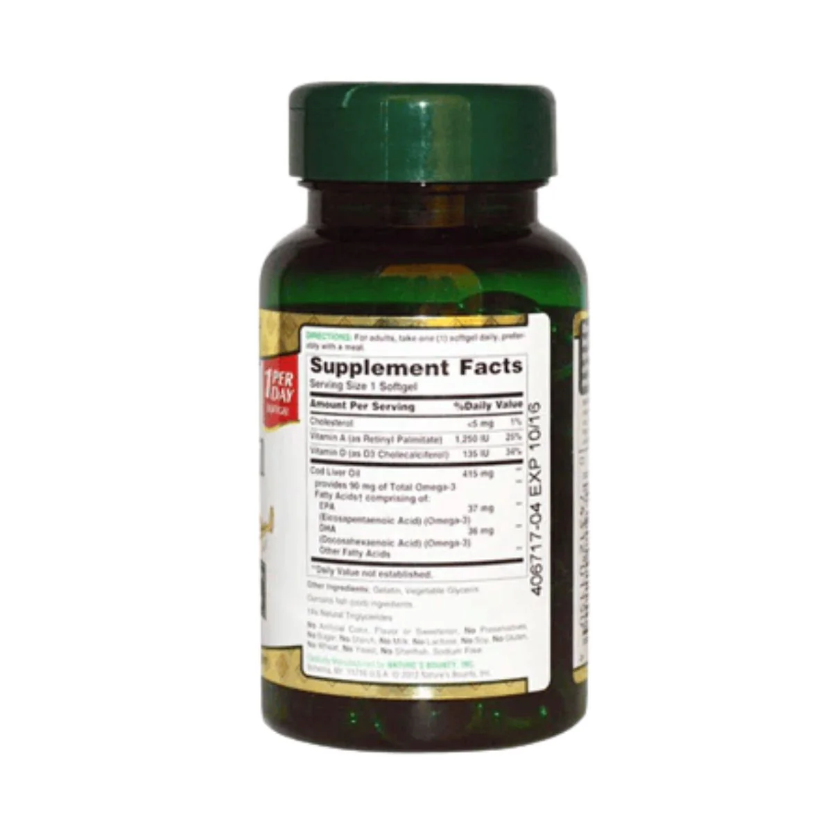 Natures Bounty L-Carnitine 500mg 30 Tablets - Image 2