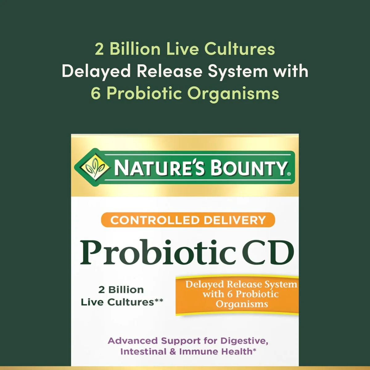 Natures Bounty Probiotic 10 Strains 30 Capsules - Image 4