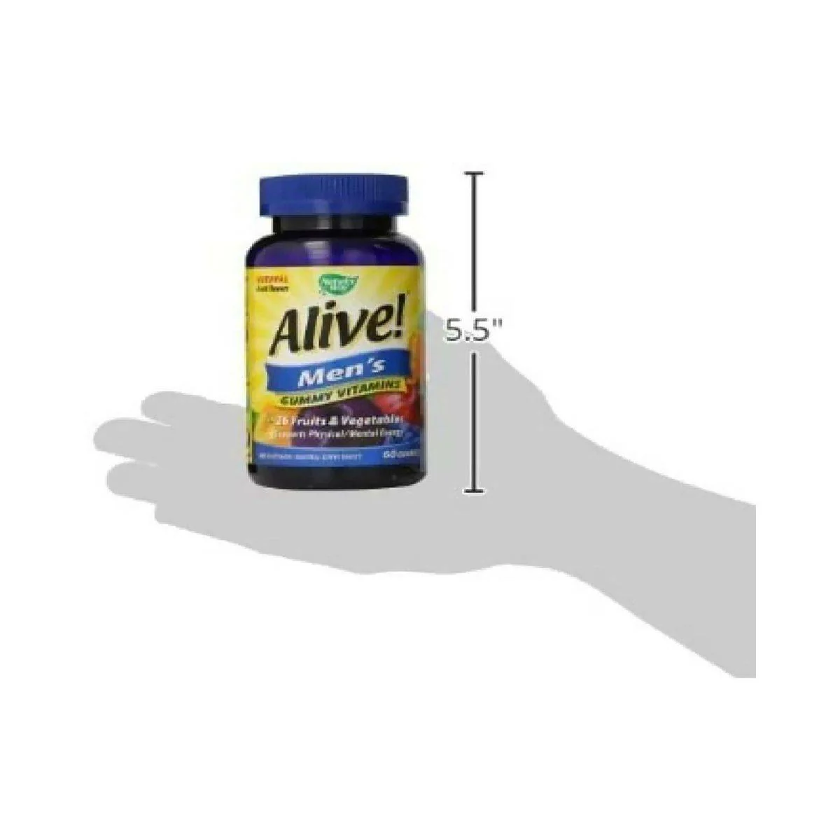 Natures Way Alive! Mens Multivitamin 60 Gummies - Image 2
