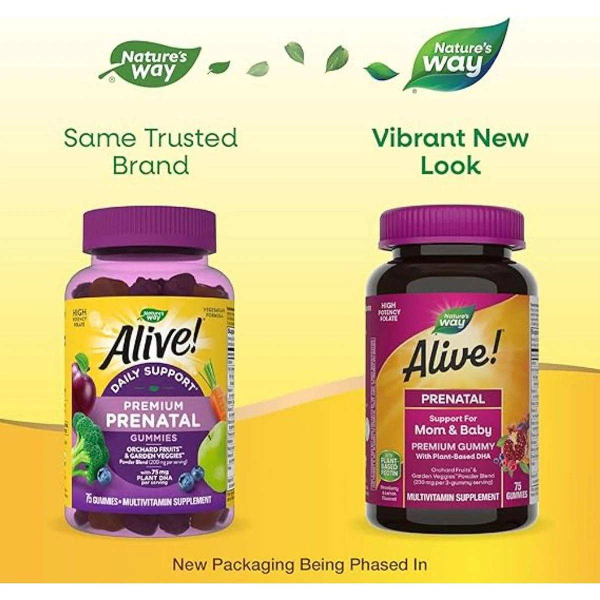 Natures Way Alive! Prenatal 75 Gummies - Image 6