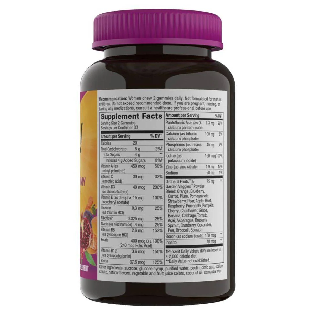 Natures Way Alive! Womens Multivitamin 60 Gummies - Image 2