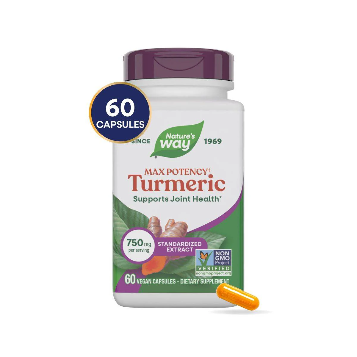Natures Way Turmeric 60 Tablets - Image 6