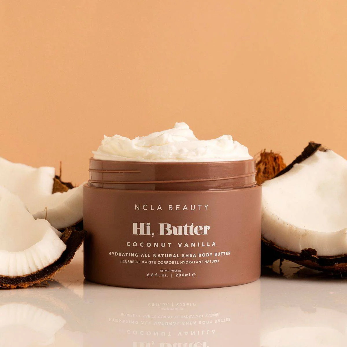 NCLA Beauty Hi Butter Body Butter Coconut Vanilla 200ml - Image 2