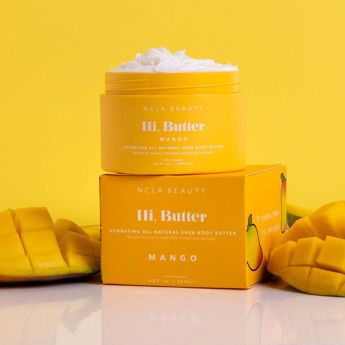 NCLA Beauty Hi Butter Body Butter Mango Vanilla 200ml - Image 2