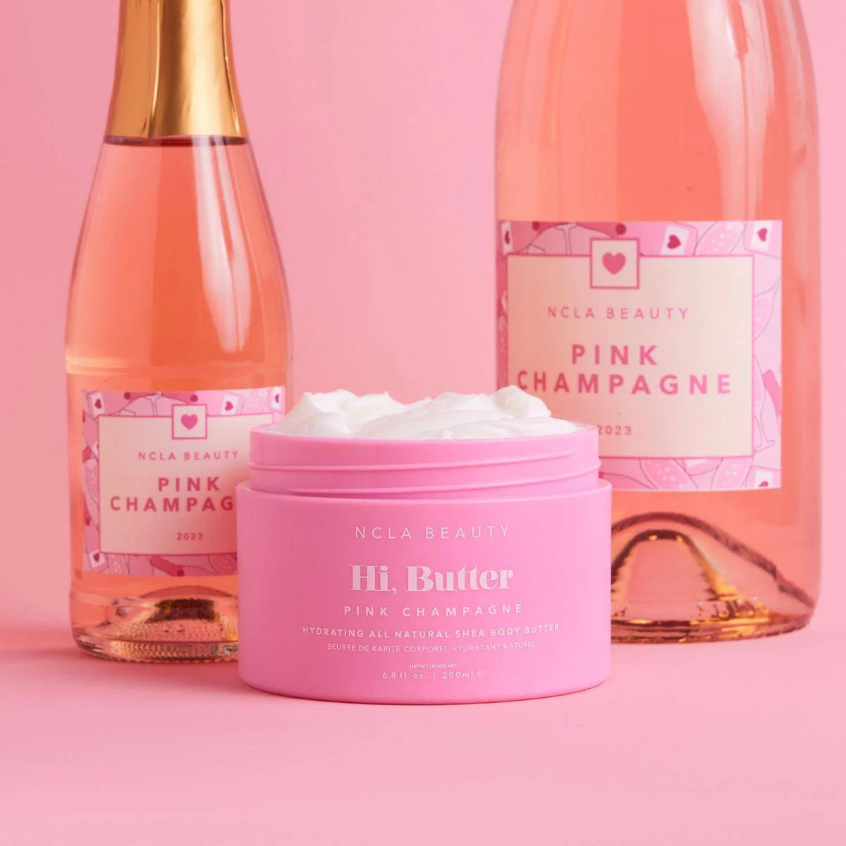 NCLA Beauty Hi Butter Body Butter Pink Champagne 200ml - Image 2