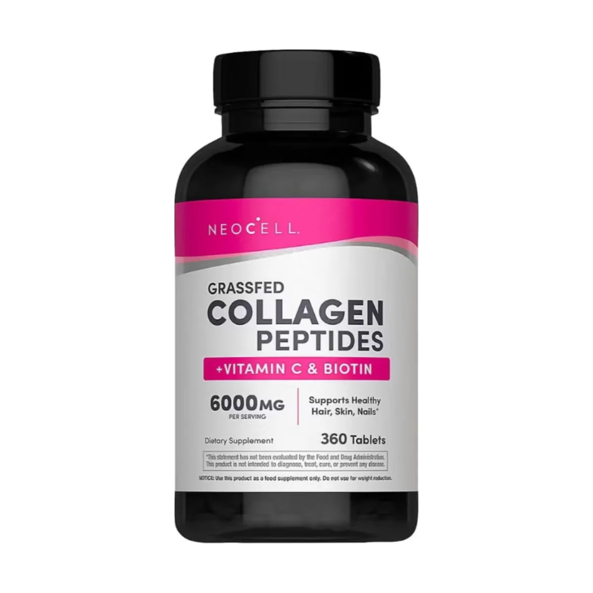 Neocell Grassfed Collagen Peptides + Vitamin C & Biotin 3000mg 360 Tablets Exclusive