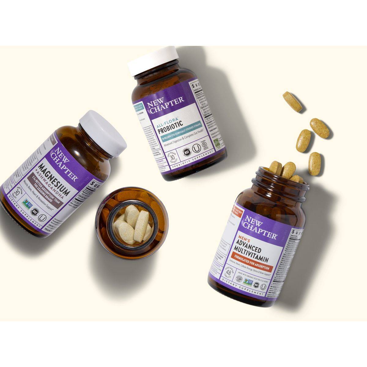 New Chapter Berberine 1,000mg 60 Tablets - Image 3