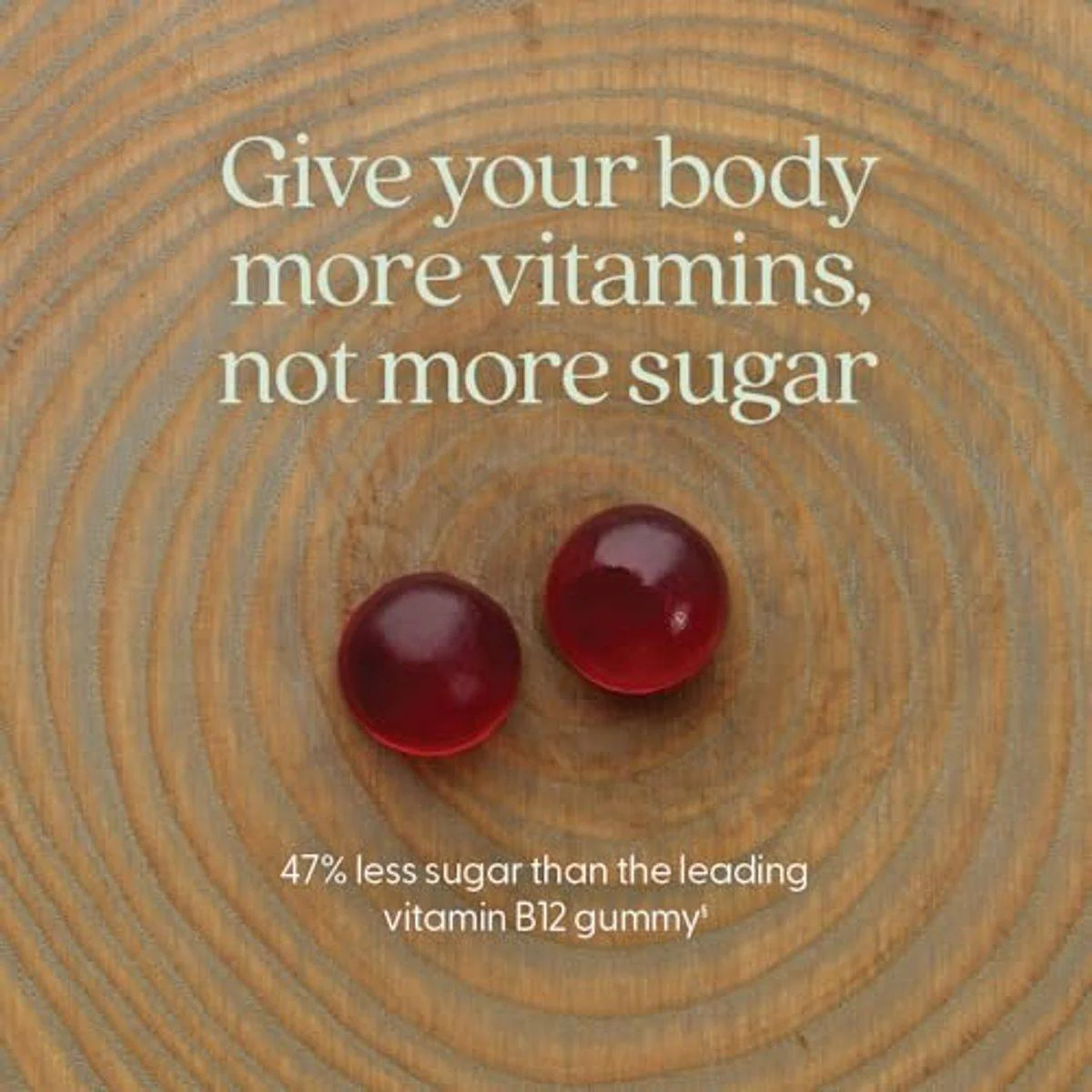 New Chapter Cellular Energy Vitamin B12+ with Organic Fiber 350mcg 60 Gummies - Image 6