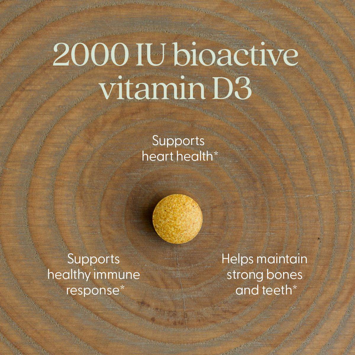 New Chapter Fermented Vitamin D3 2000IU 30 Tablets - Image 7
