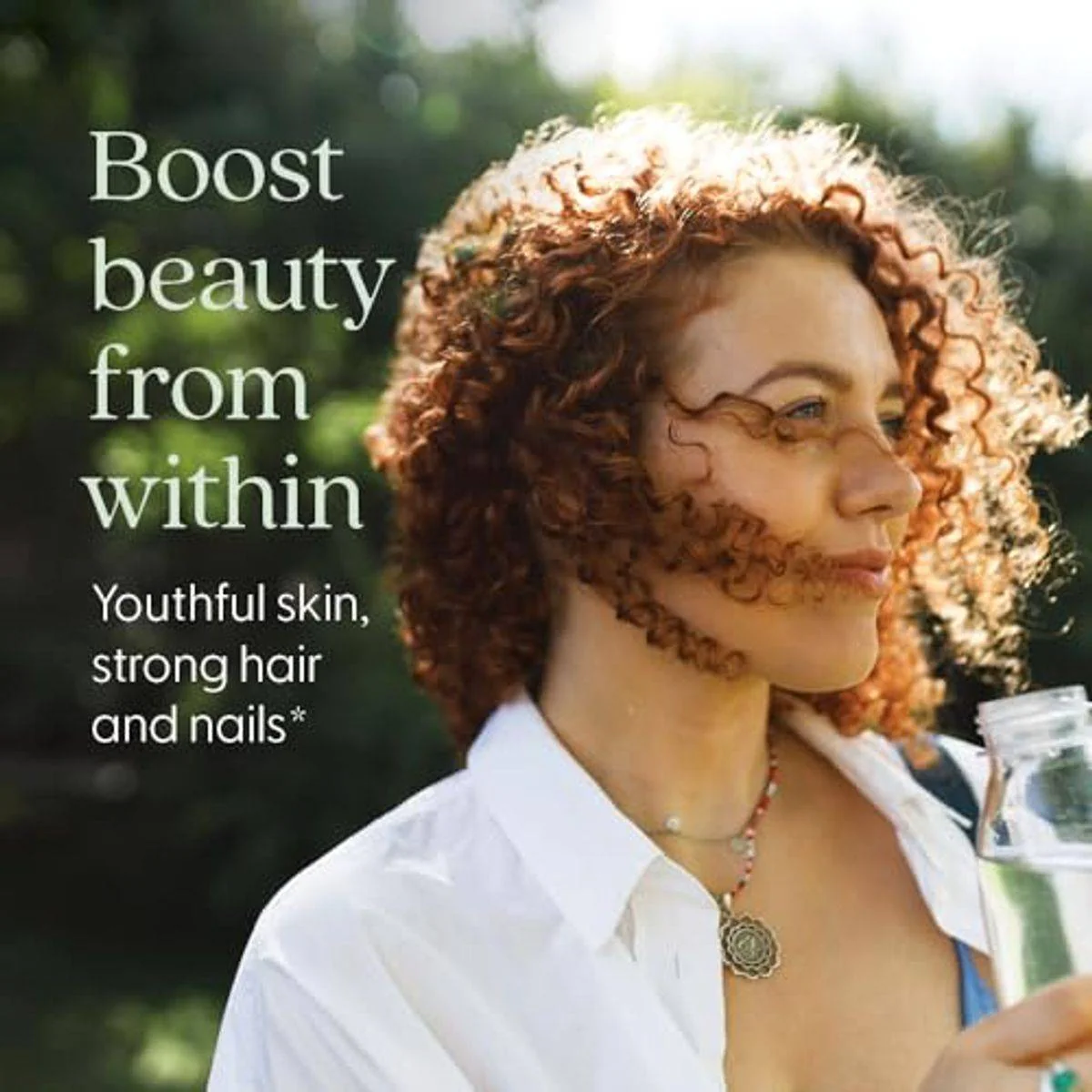 New Chapter Hair Skin & Nails Fermented Biotin & Beauty Herbs 60 Capsules - Image 2