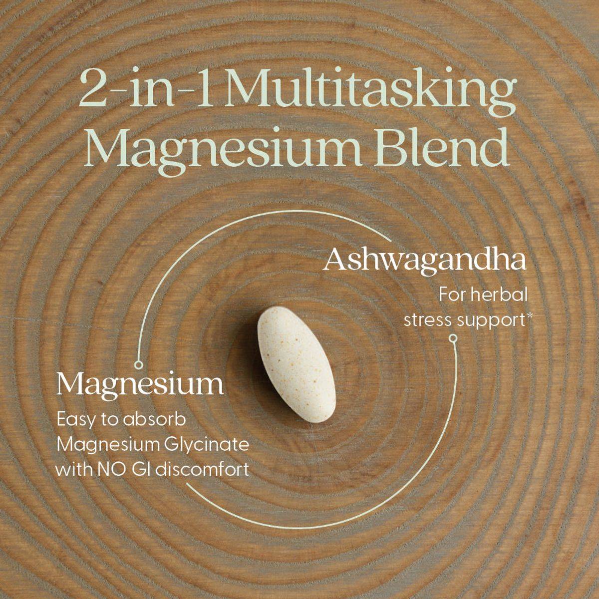 New Chapter Magnesium + Ashwagandha 30 Tablets - Image 7