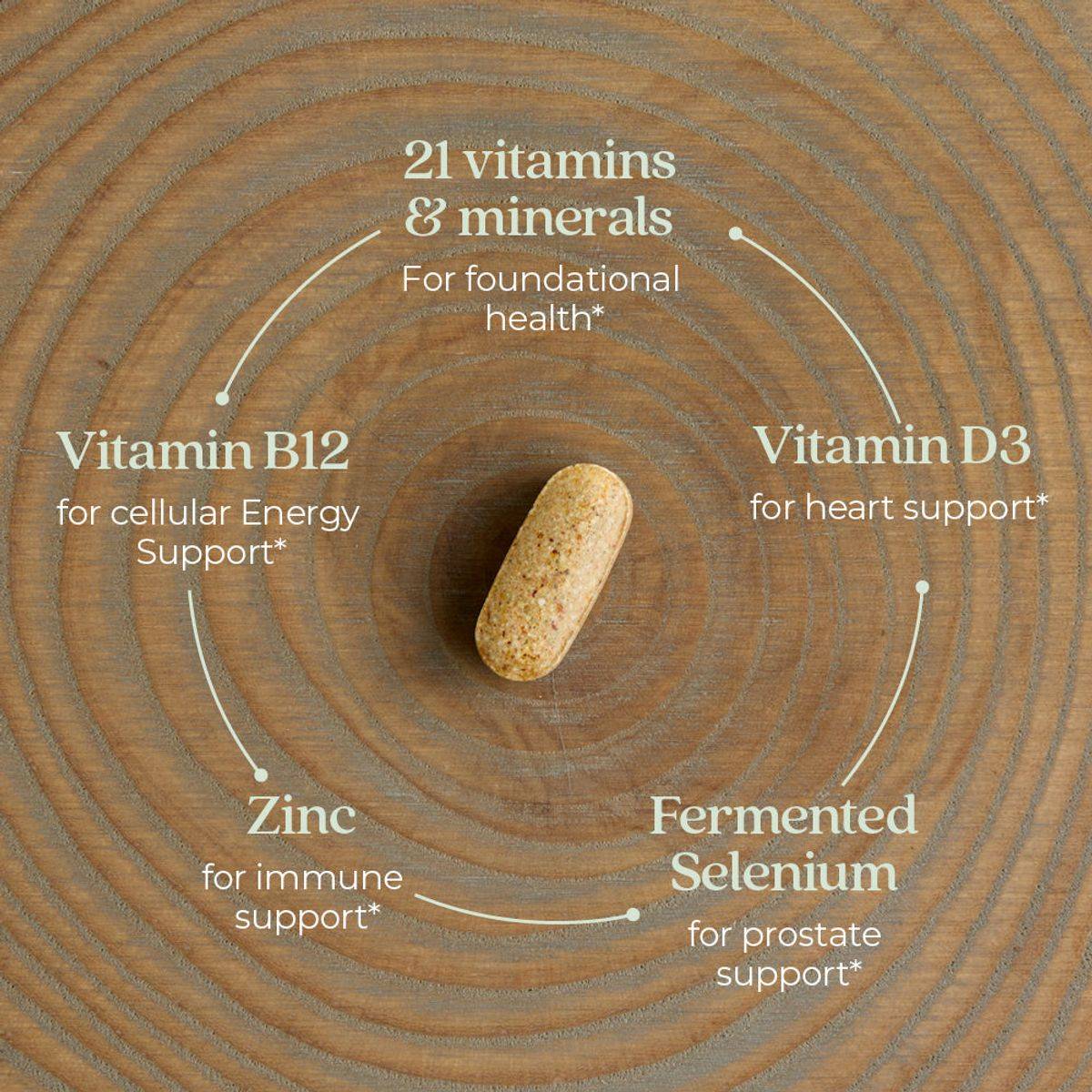 New Chapter One Daily Every Mans Multivitamin 72 Tablets - Image 7