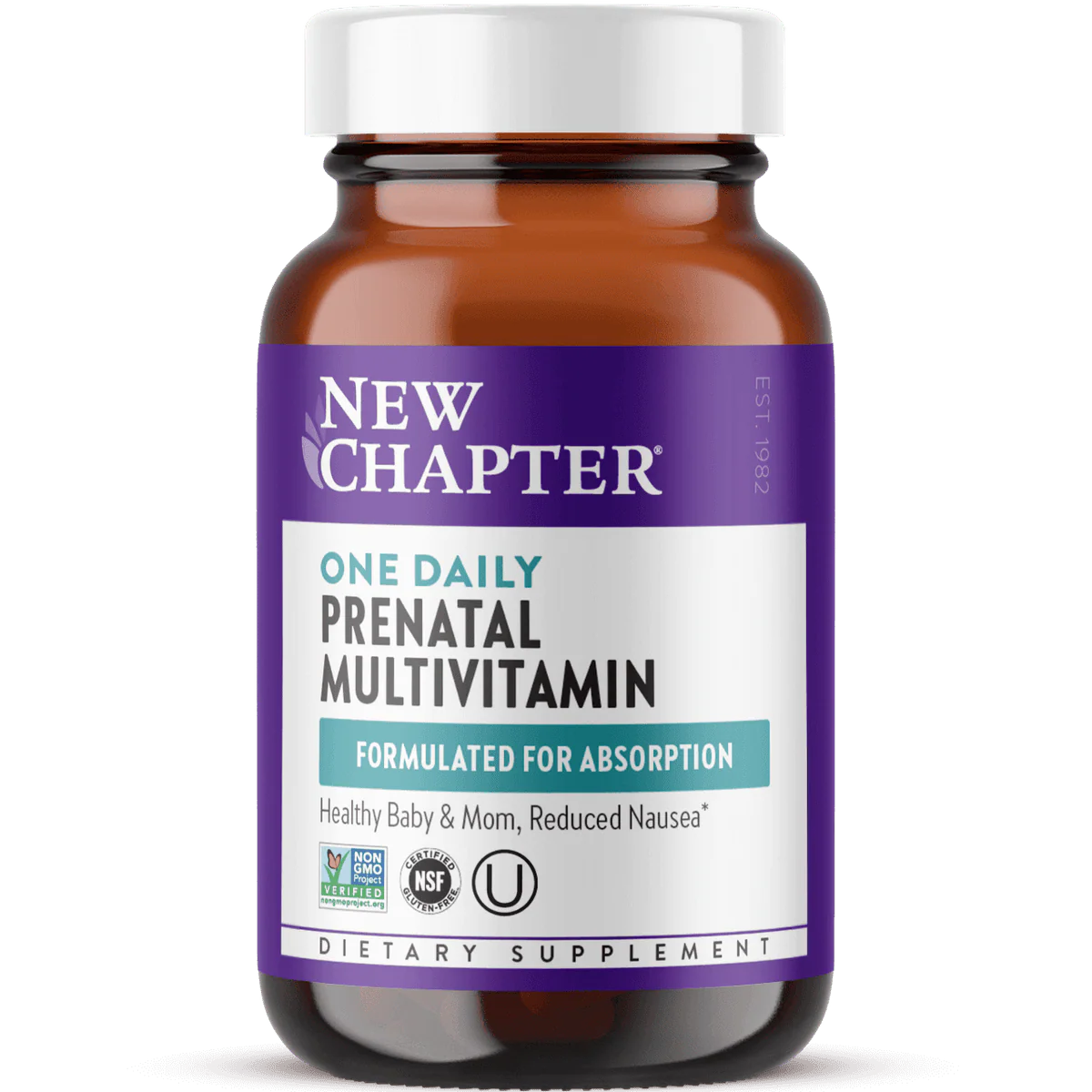 New Chapter One Daily Prenatal Multivitamin 60 Tablets