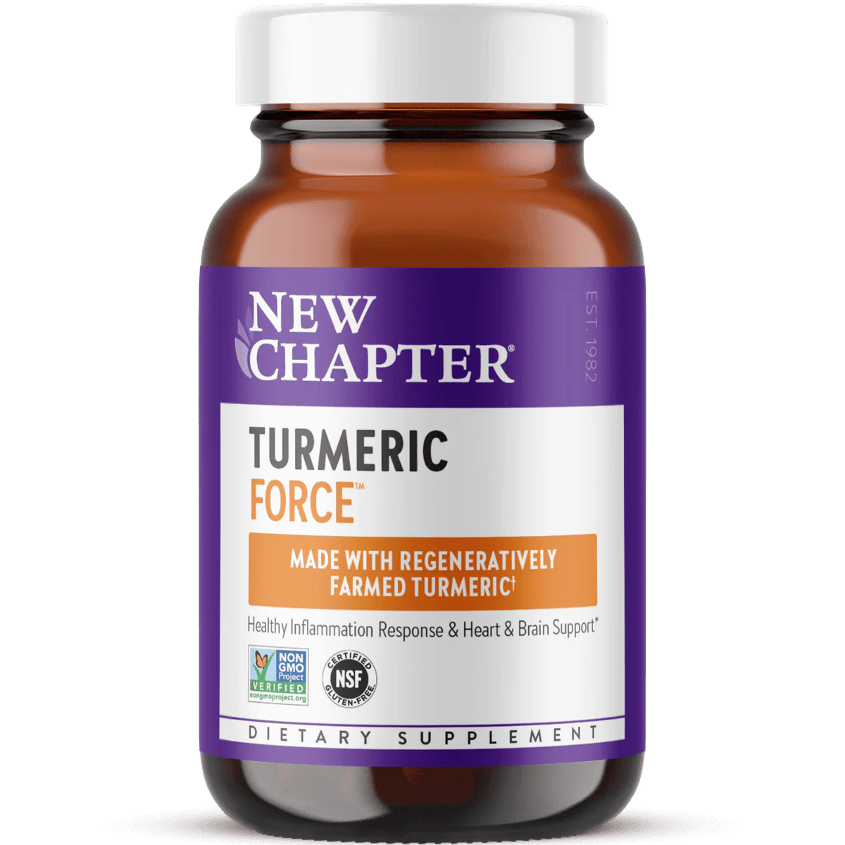New Chapter Turmeric Force 30 Vegetable Capsules