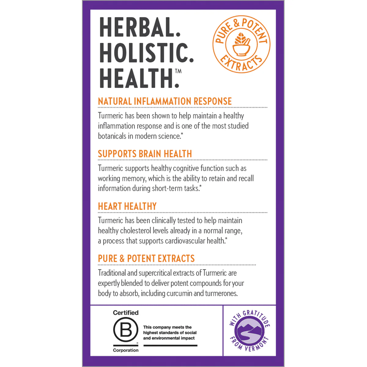 New Chapter Turmeric Force 30 Vegetable Capsules - Image 3