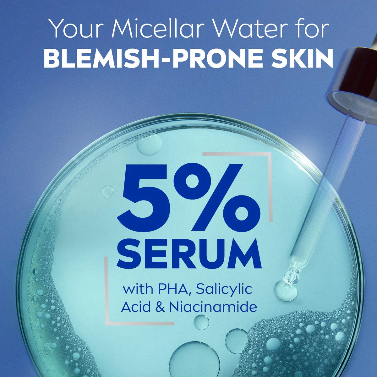 Nivea Clear Up Micellar Water Infused Serum 400ml - Image 2