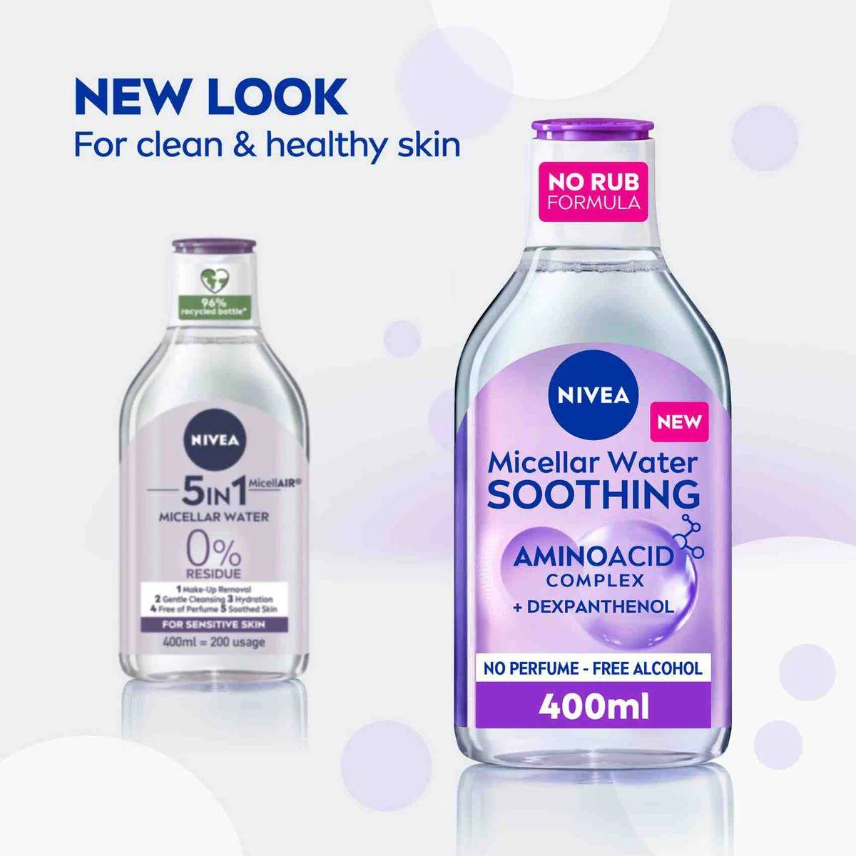 Nivea Face Makeup Remover Micellar Water 400ml - Image 5