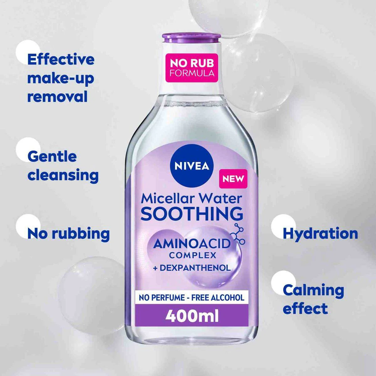 Nivea Face Makeup Remover Micellar Water 400ml - Image 6