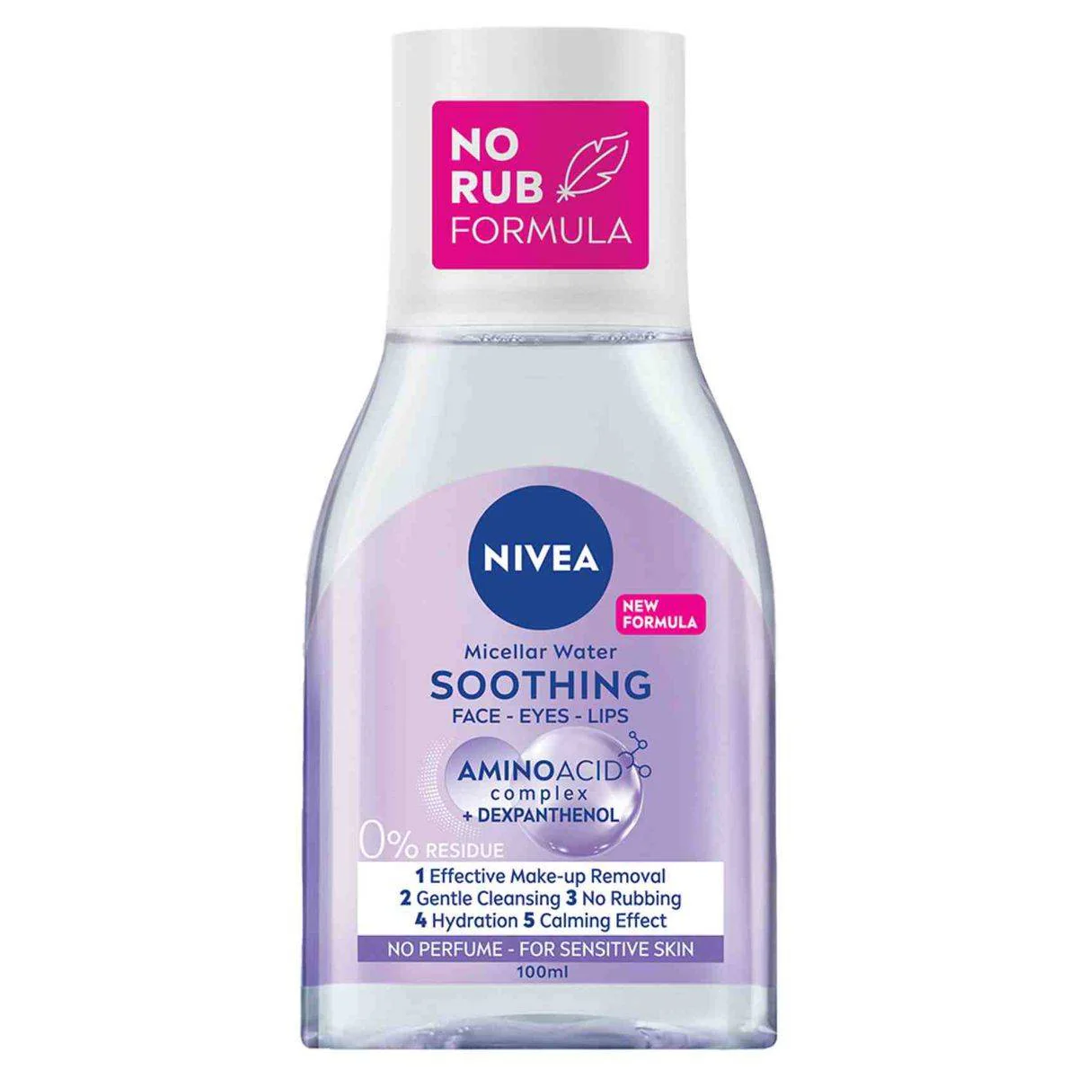 Nivea Face Makeup Remover Micellar Water Soothing 100ml
