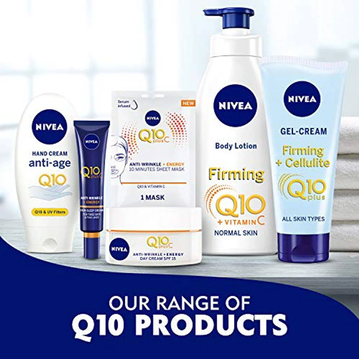 Nivea Face Q10 Energy Day Cream 50ml - Image 3