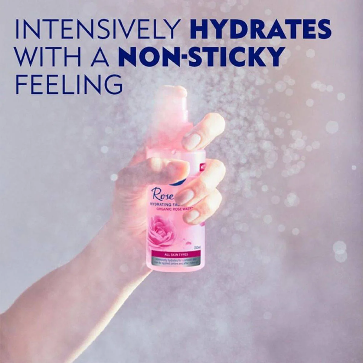 Nivea Face Rose Care Hydrating Mist 150ml - Image 2