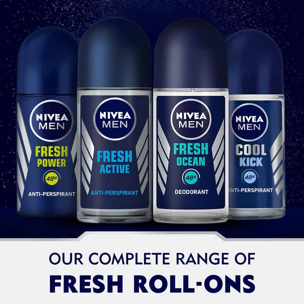 Nivea Men Deodorant Roll On Cool Kick 50ml - Image 5