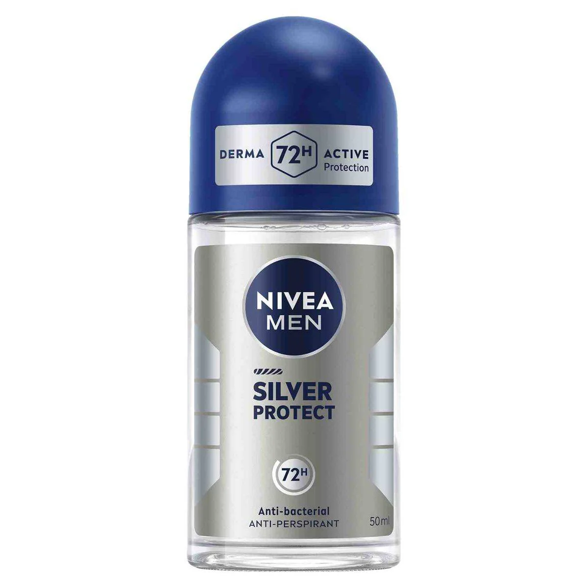 Nivea Men Deodorant Roll On Silver Protect 50ml