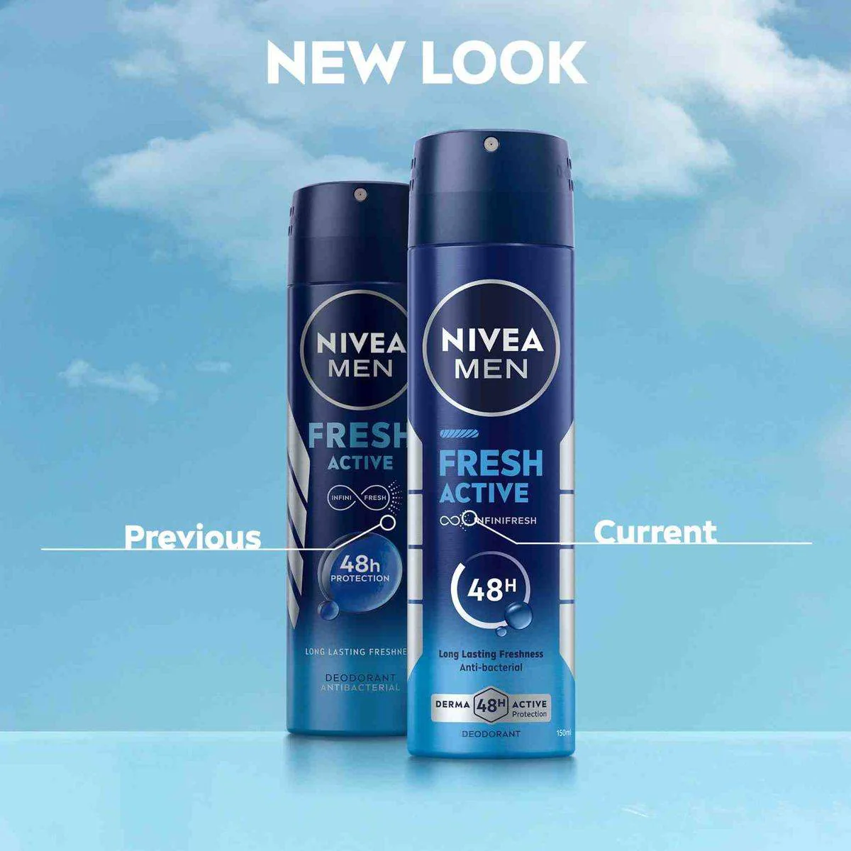 Nivea Men Deodorant Spray Fresh Active 150ml - Image 3