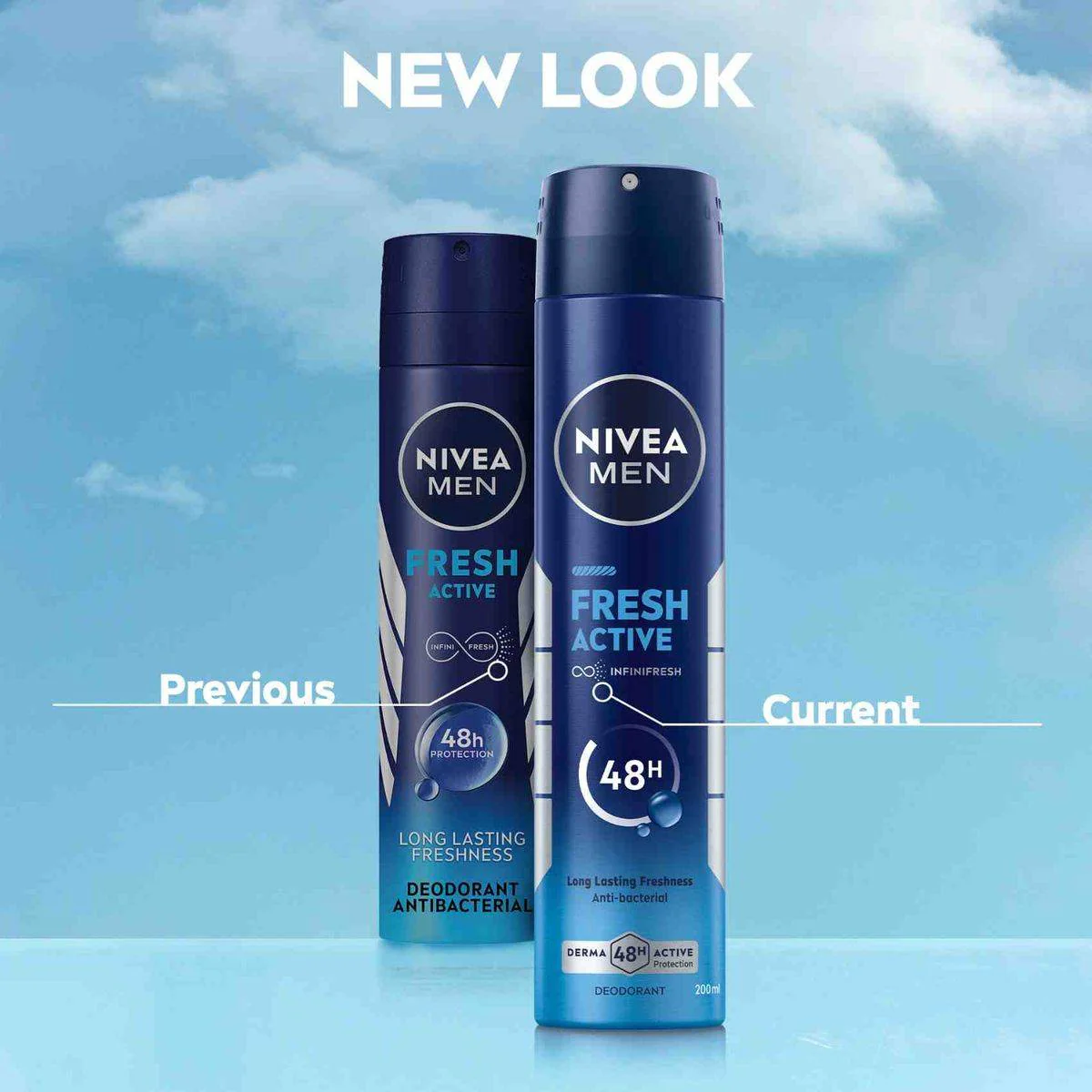 Nivea Men Deodorant Spray Fresh Active 200ml - Image 5