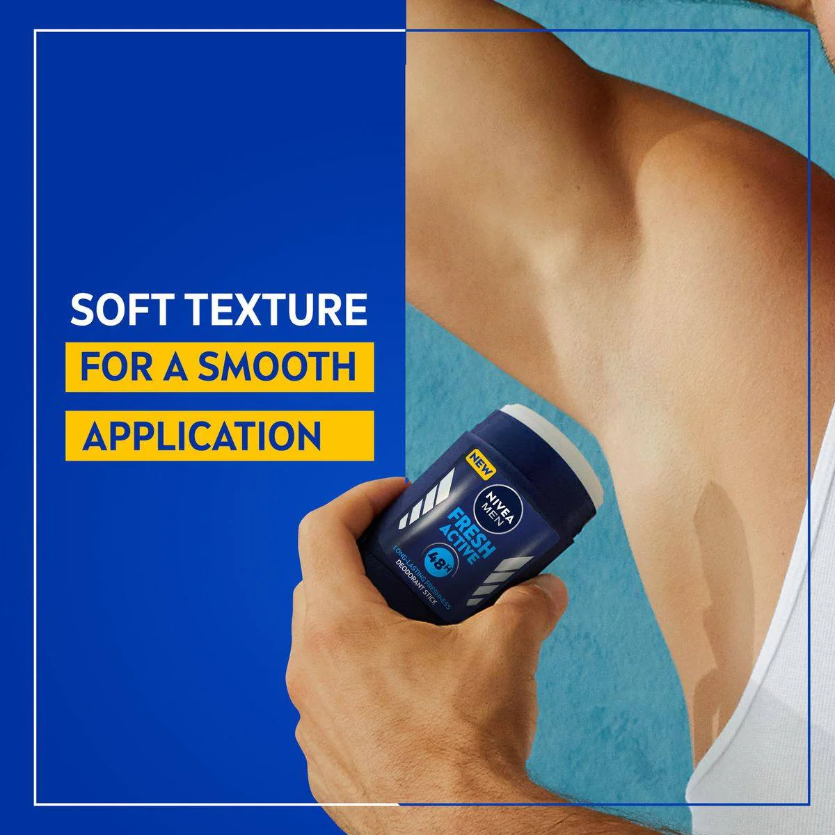 Nivea Men Deodorant Stick Fresh Active 50ml - Image 2