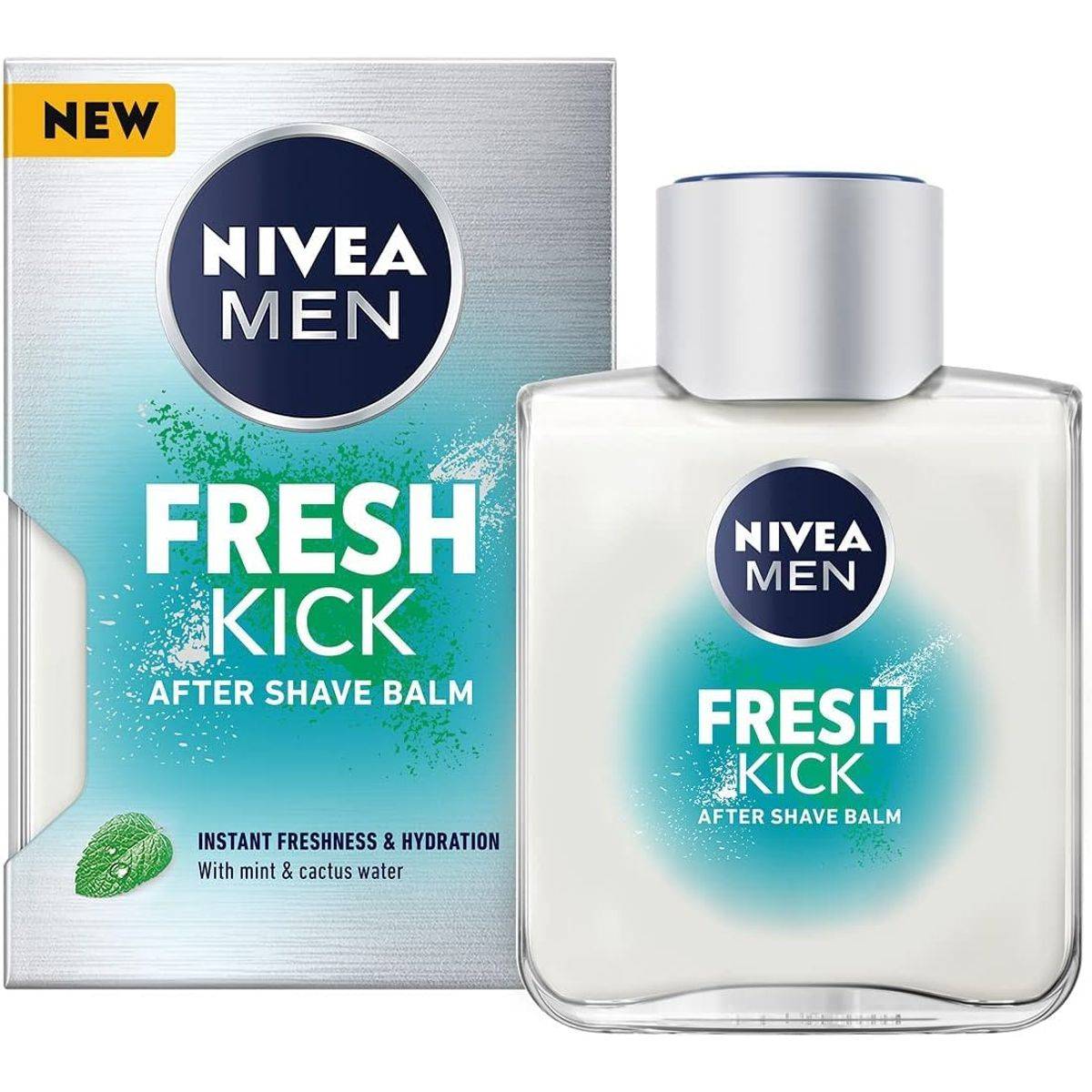 Nivea Men Fresh Kick Aftershave Fluid 100ml - Image 2