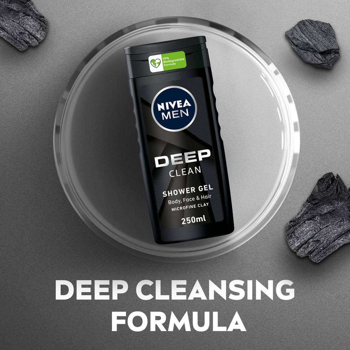 Nivea Men Shower Gel Deep 250ml - Image 4