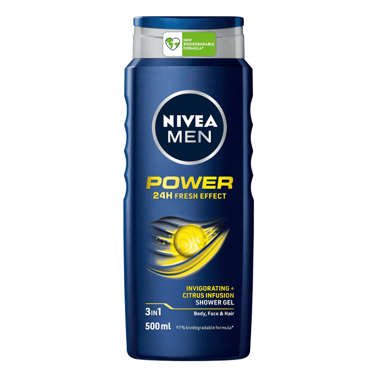 Nivea Men Shower Gel Power Fresh 500ml