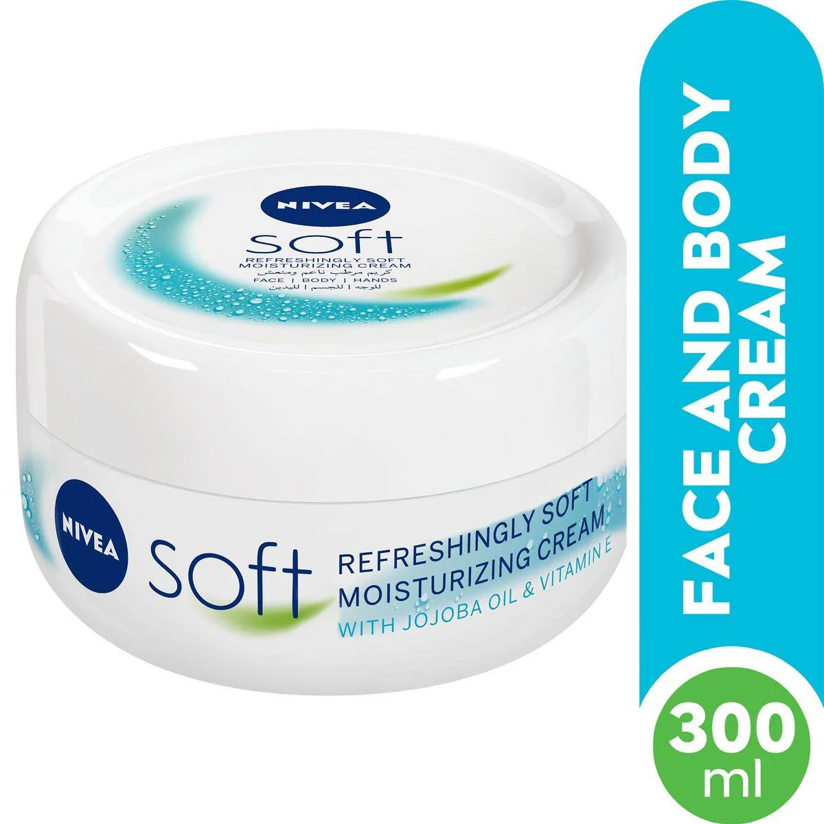 Nivea Soft Cream Jar 300ml - Image 3