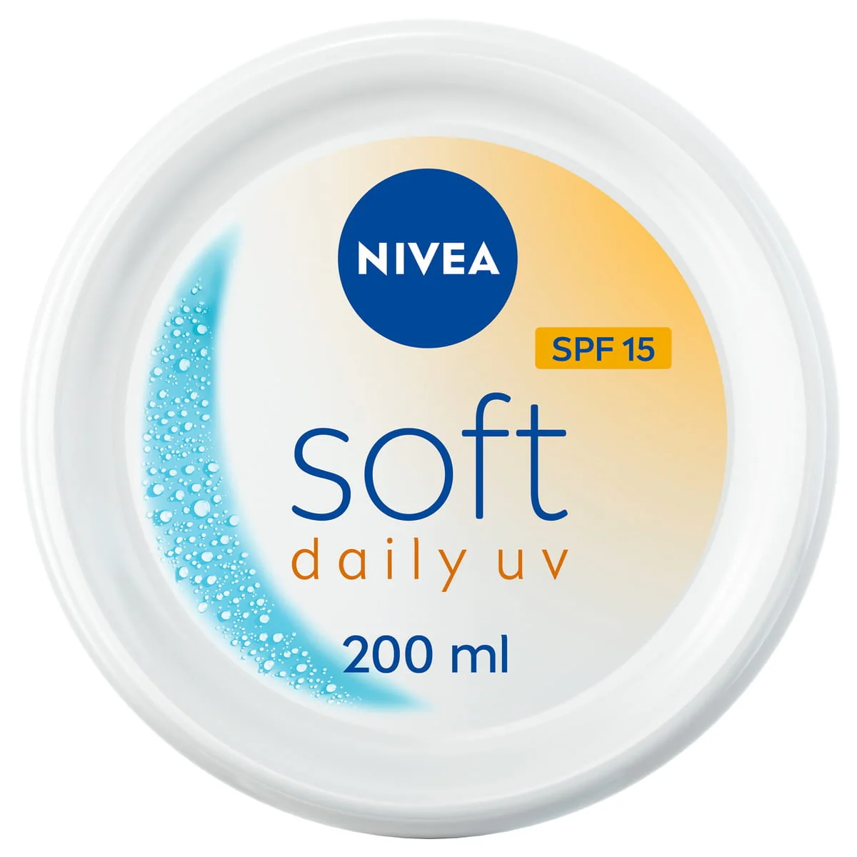 Nivea Soft Daily UV Moisturizing Cream SPF15 200ml