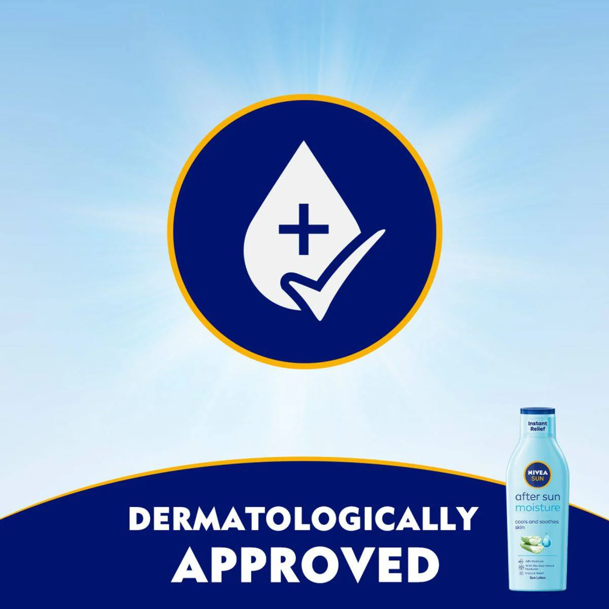 Nivea Sun After Sun Moist Lotion 200ml - Image 4