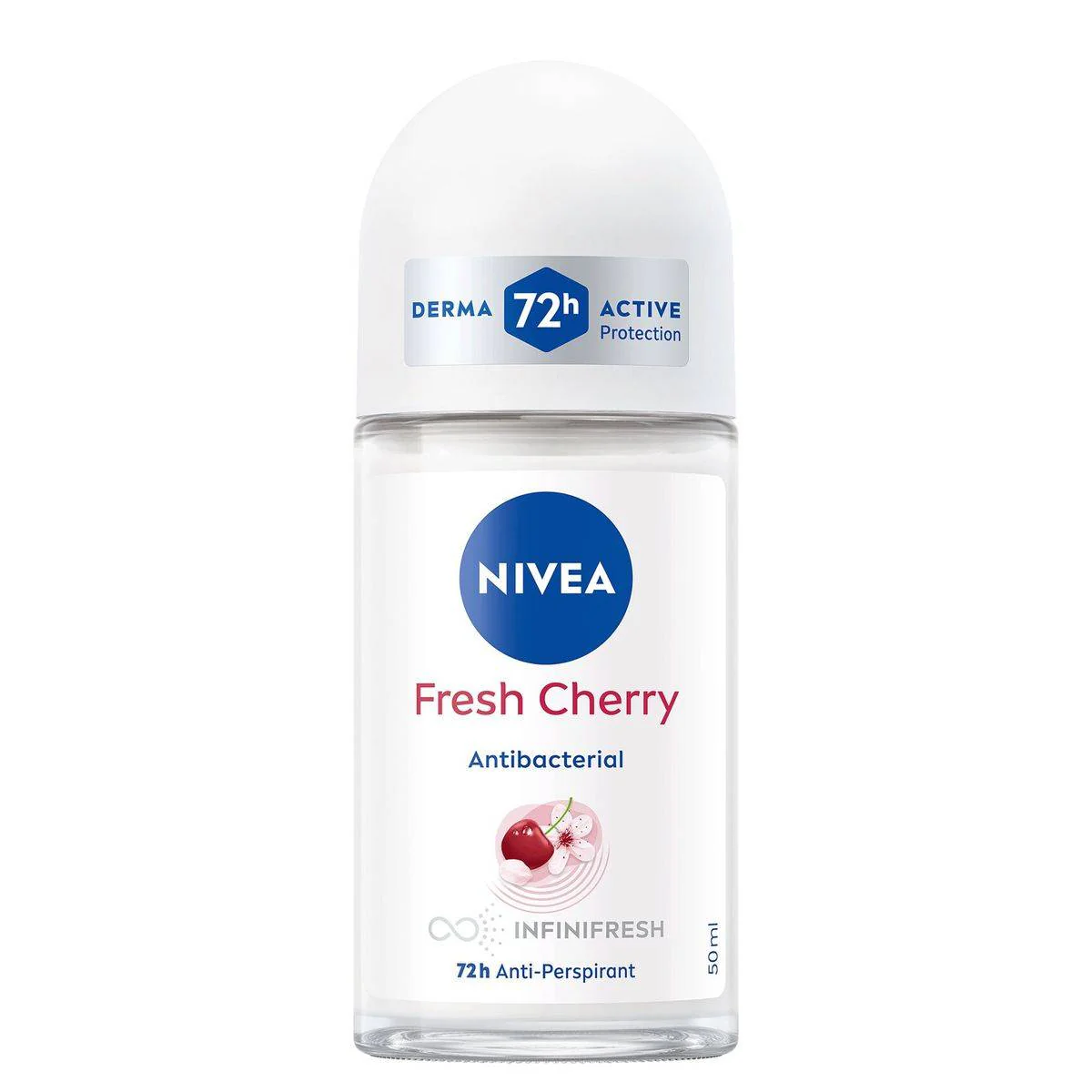 Nivea Women Deodorant Roll On Fresh Cherry 50ml - Image 6