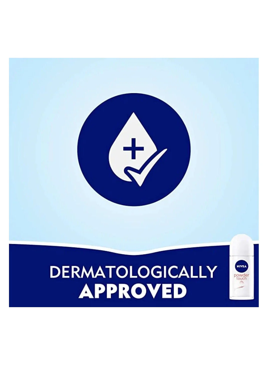 Nivea Women Deodorant Roll On Powder Touch 50ml - Image 2