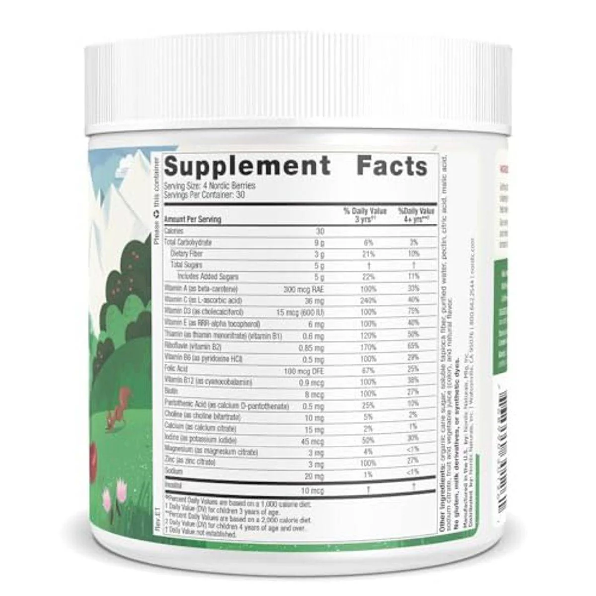 Nordic Naturals Cherry Berry 120 Gummies - Image 6