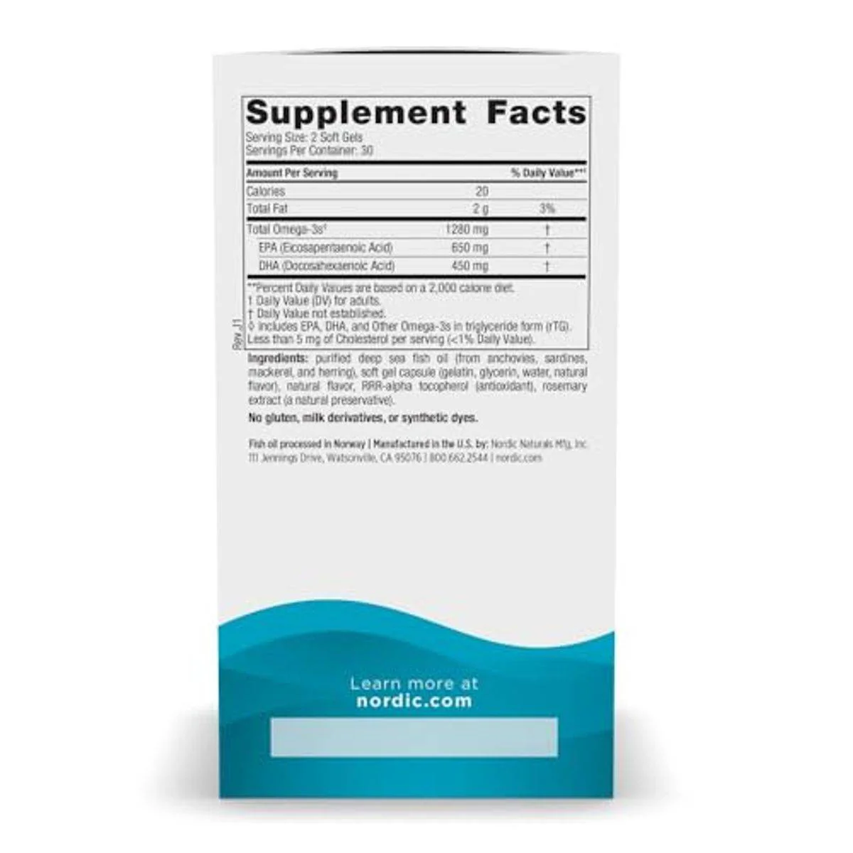 Nordic Naturals Ultimate Omega 60 Capsules - Image 5