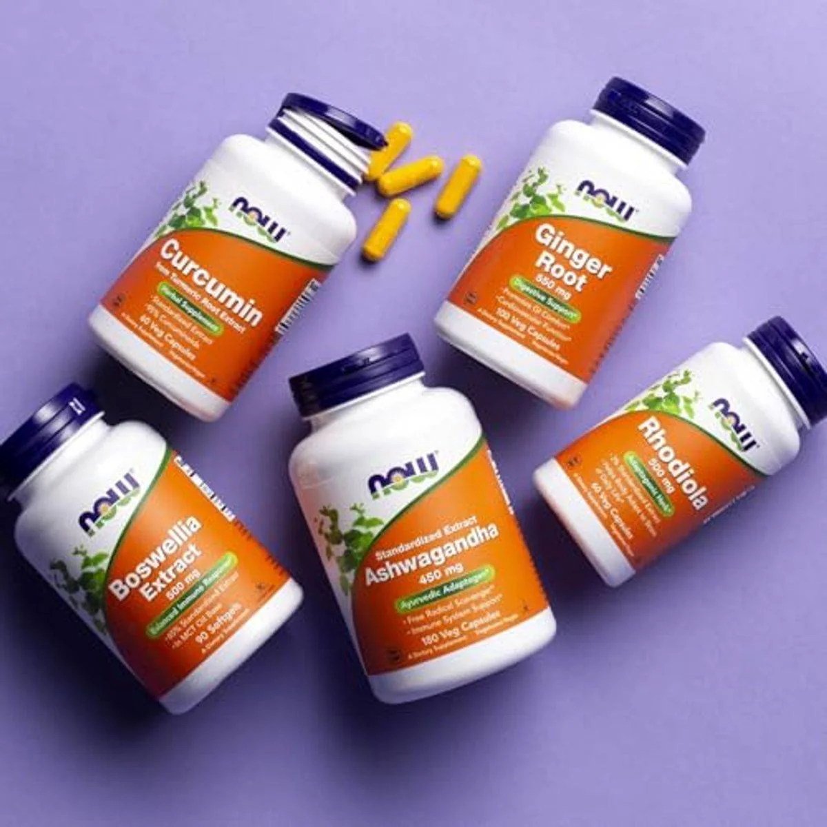 Now Curcumin 665mg 60 VegeCapsules - Image 5