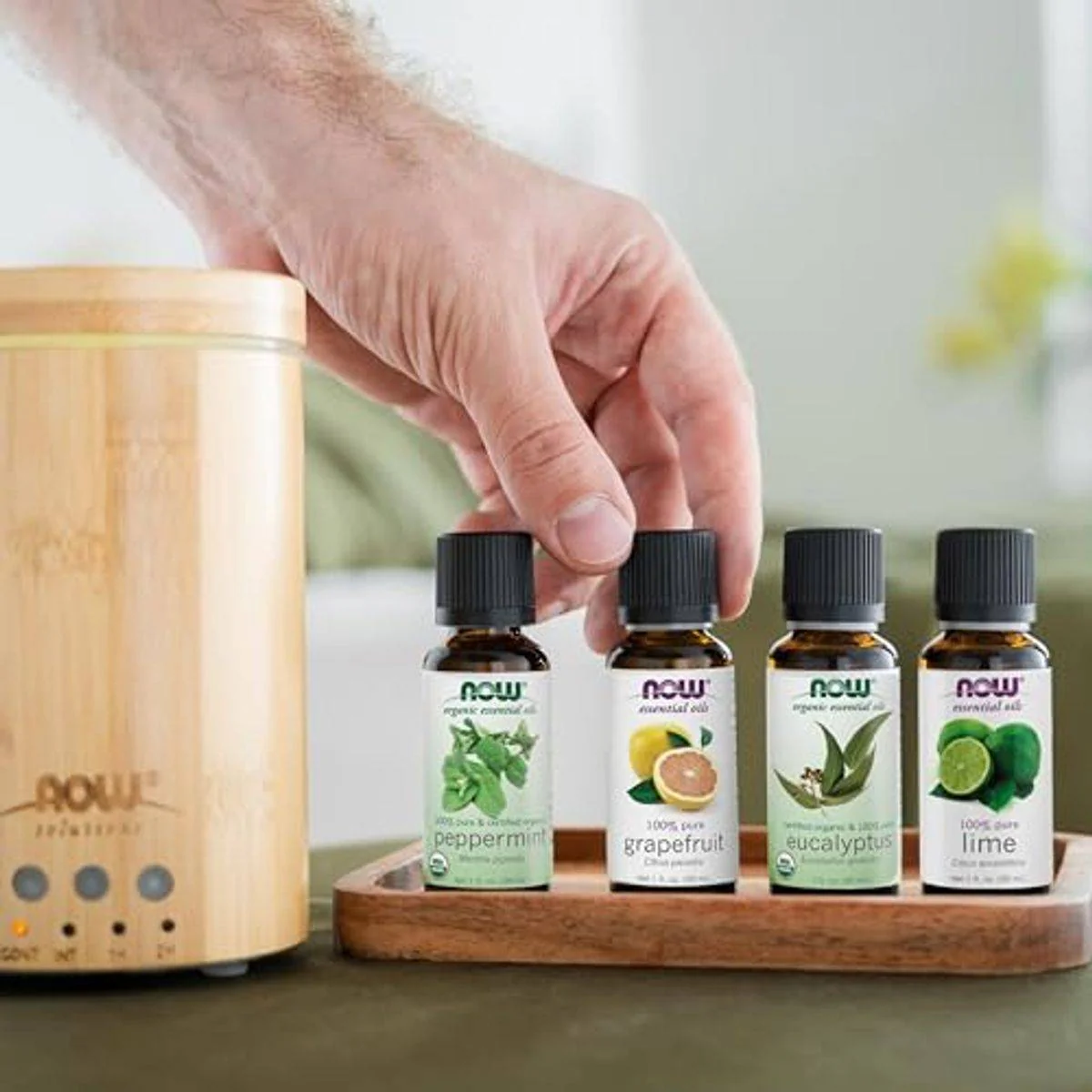 Now Essential Oil 100% Pure Organic Peppermint 30ml - Image 3