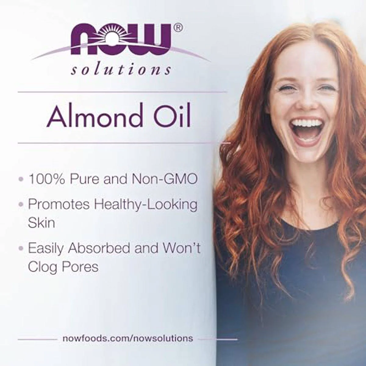 Now Essential Oil 100% Pure Sweet Almond 473ml - Image 3
