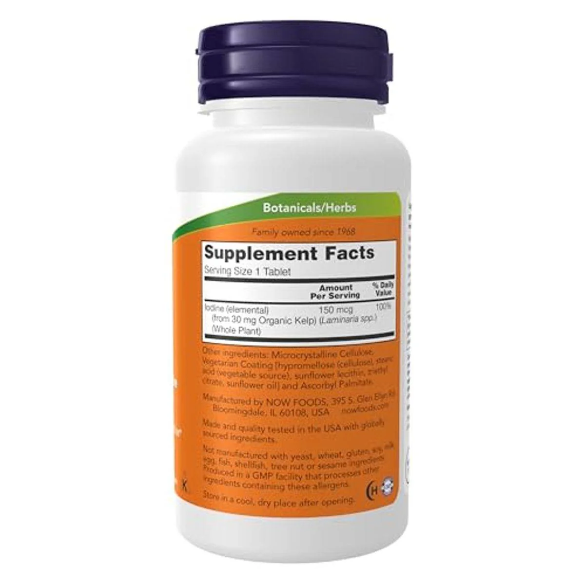 Now Kelp 150mcg 200 Tablets - Image 2