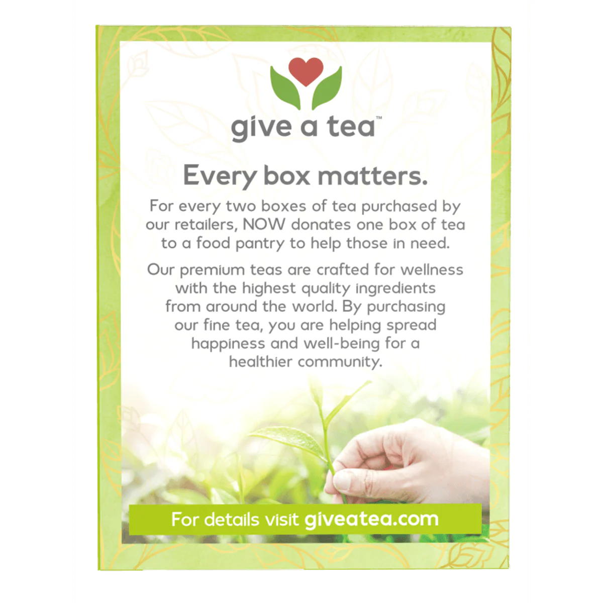 Now Organic Senna Tea 24 Bags - Image 3