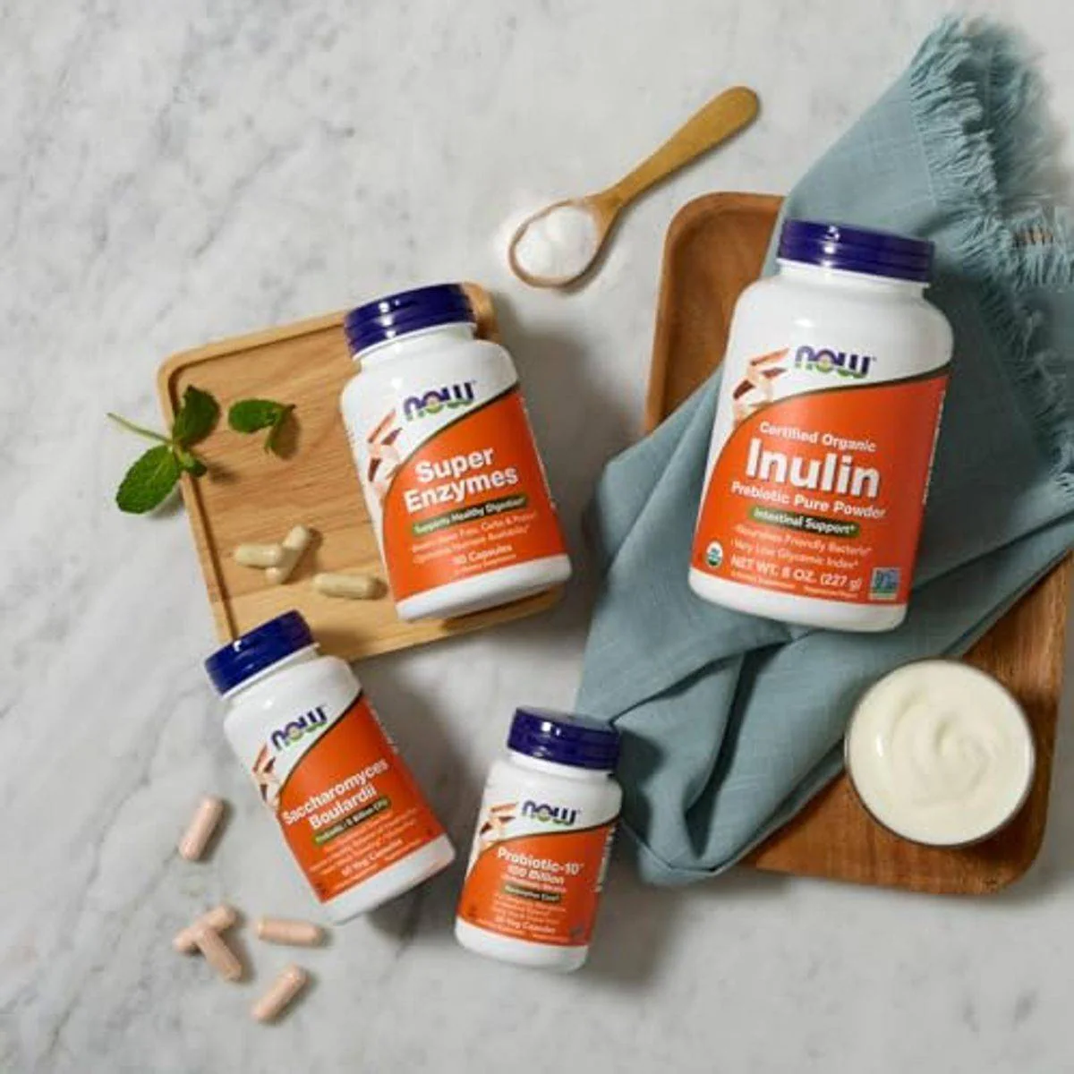 Now Probiotic 10 100 Billion 30 VegeCapsules - Image 2