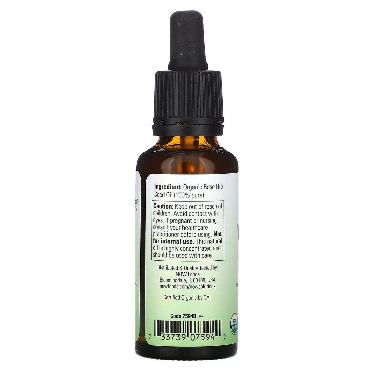 Now Solutions Rose Hip Seed Oil 30ml - Image 2
