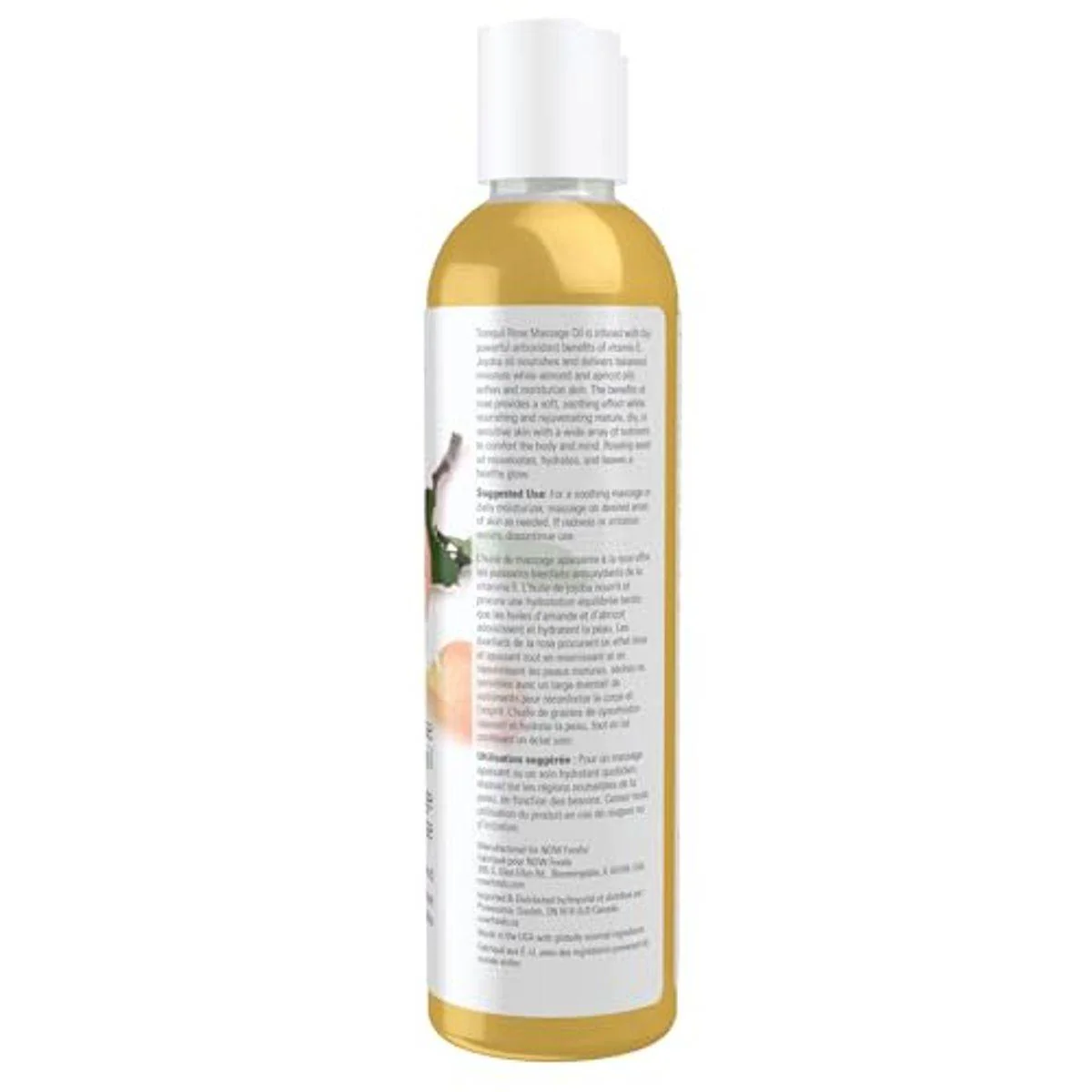 Now Solutions Rose Massage Oil 237ml - Image 4