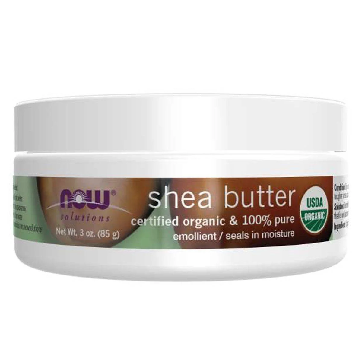 Now Solutions Shea Butter Organic 85g - Image 2
